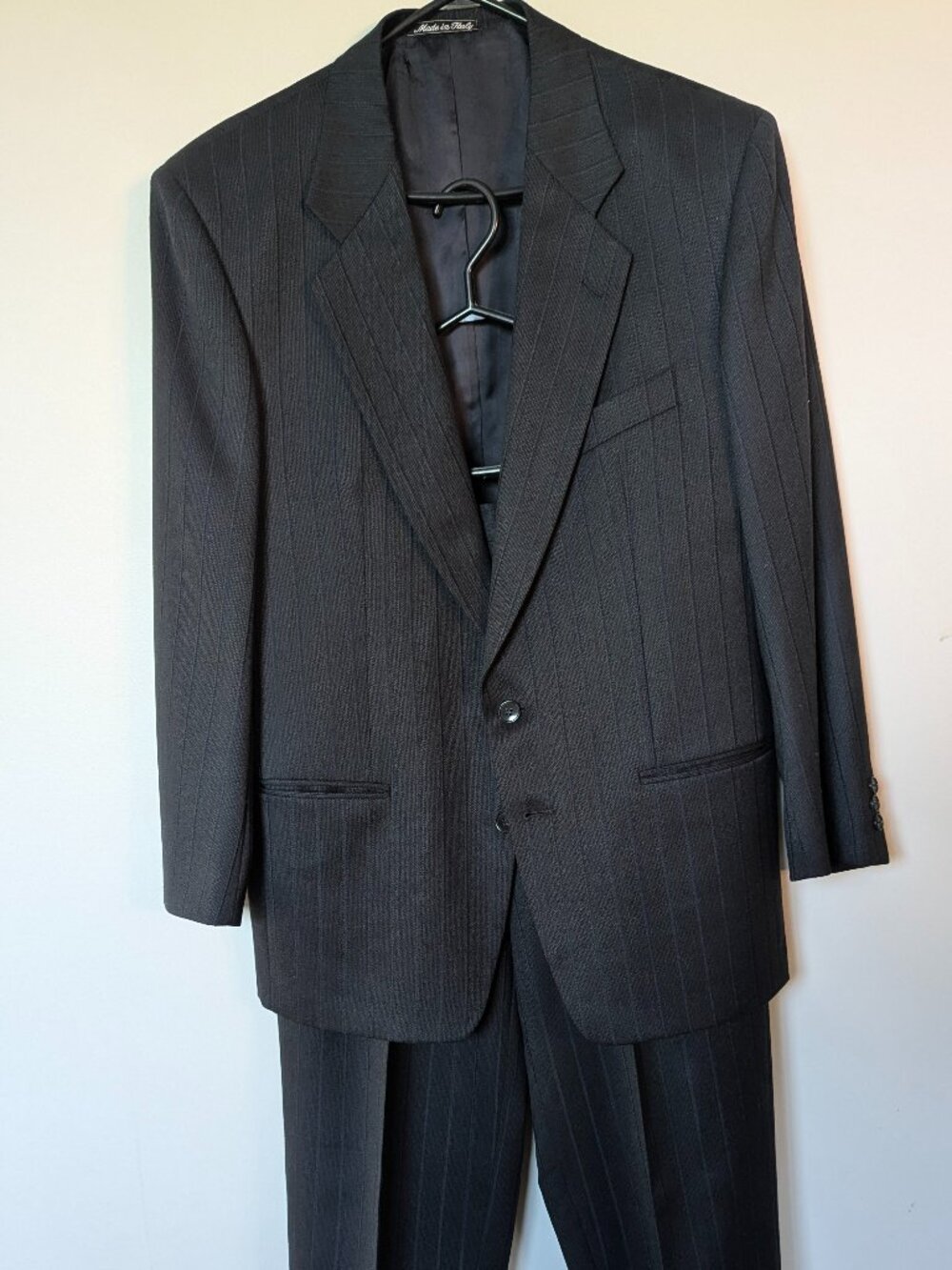 Vintage Emanuel Ungaro Uomo Paris Men's Size 40R Pants Blazer 2-PC Suit Coral